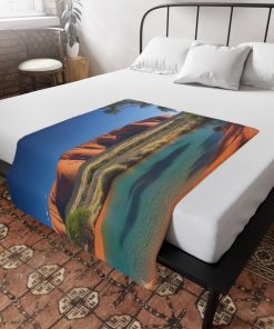 Scenic Nature Fleece Blanket - with Australia topic